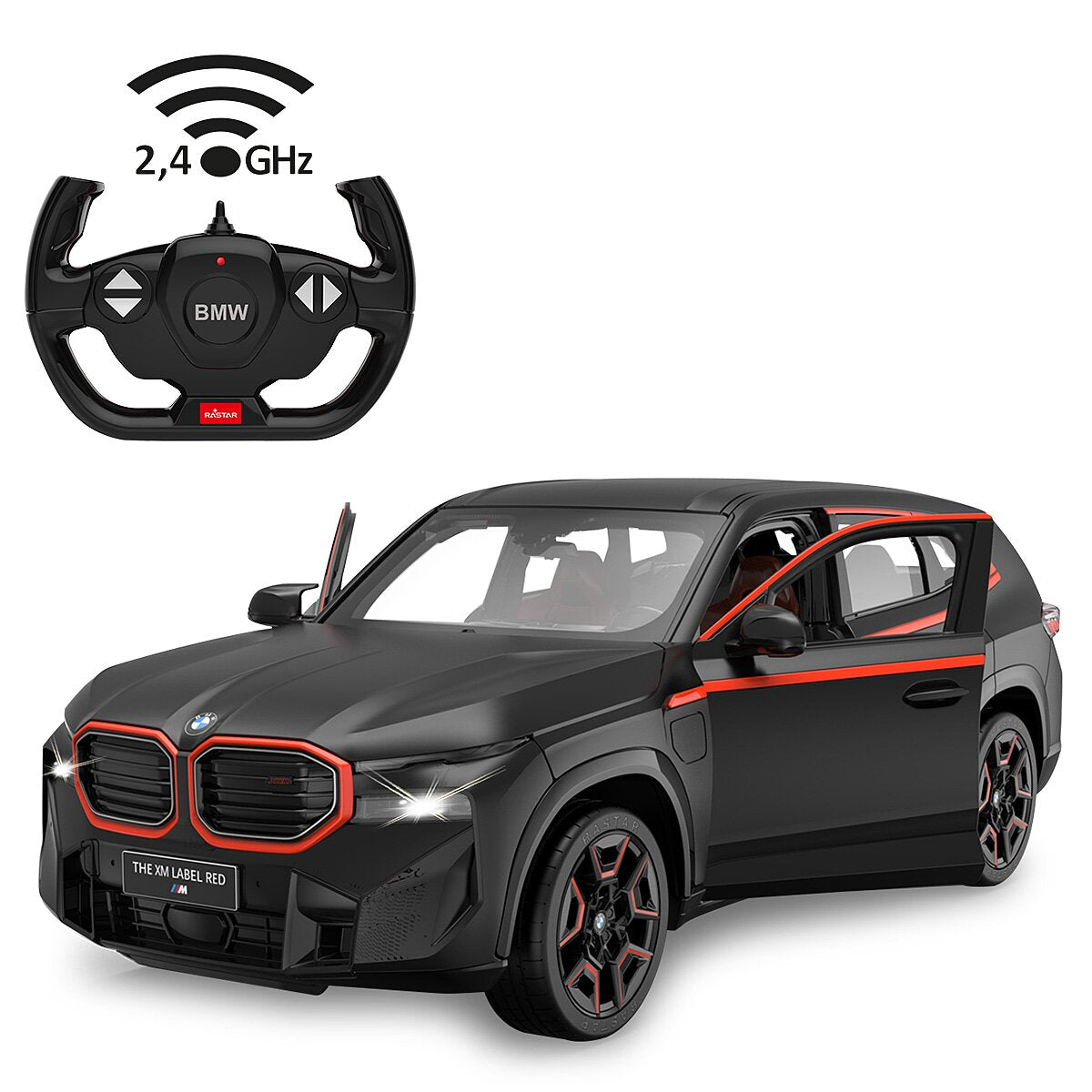 JAMARA BMW XM 1:14 black 2,4GHz manual door