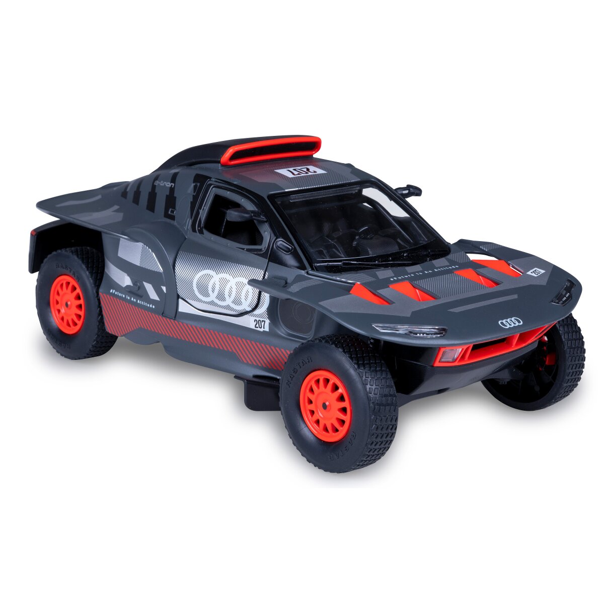 JAMARA AUDI RS Q e-tron Diecast 1:24 grey door manual