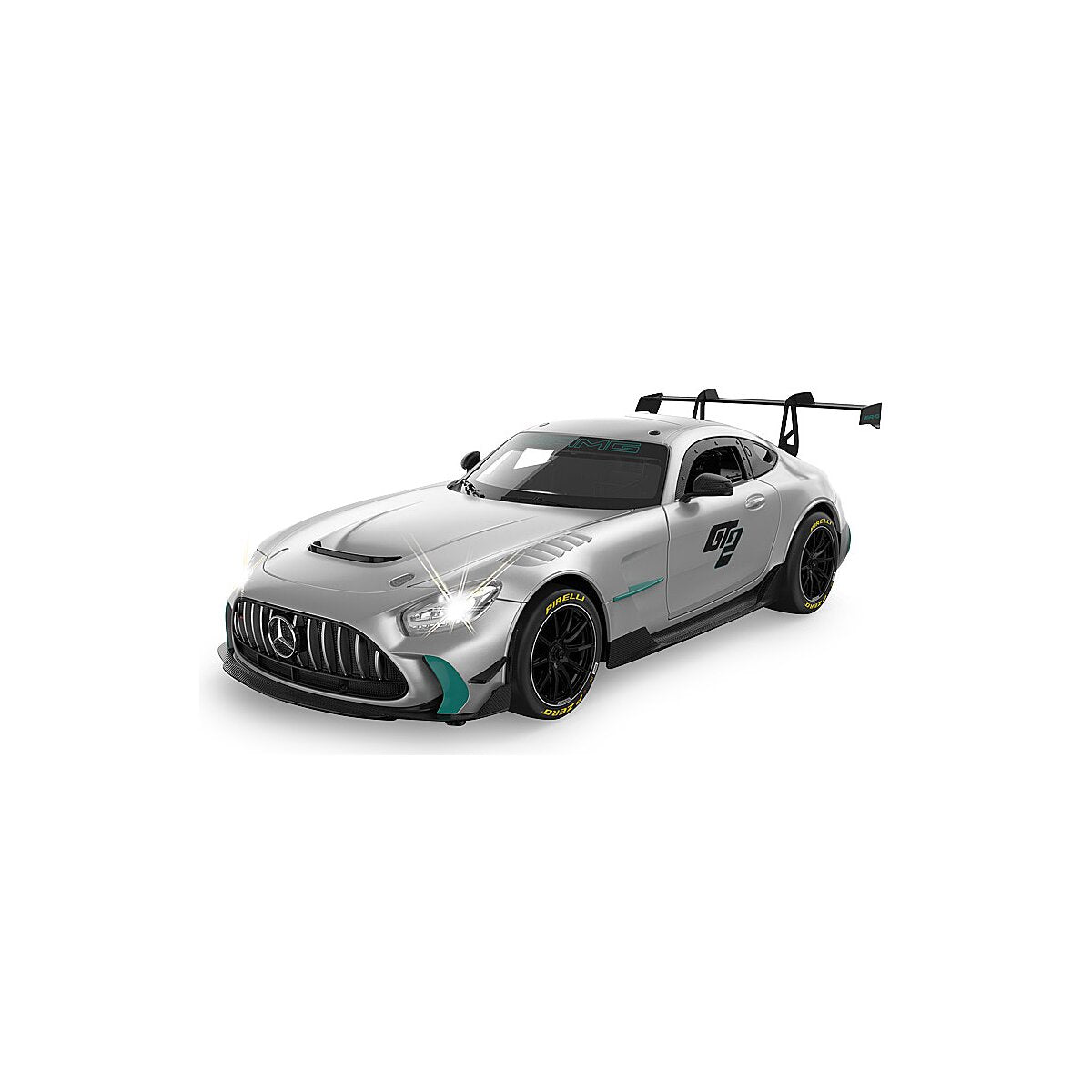 JAMARA Mercedes-AMG GT2 1:14 silver 2,4GHz manual door
