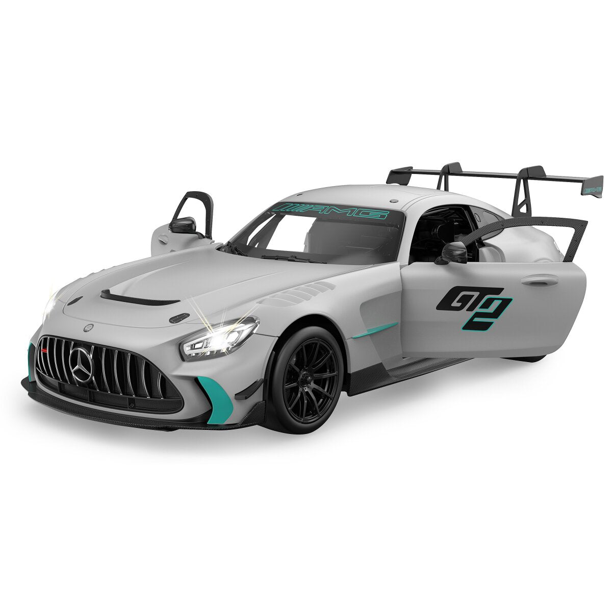 JAMARA Mercedes-AMG GT2 1:14 silver 2,4GHz manual door