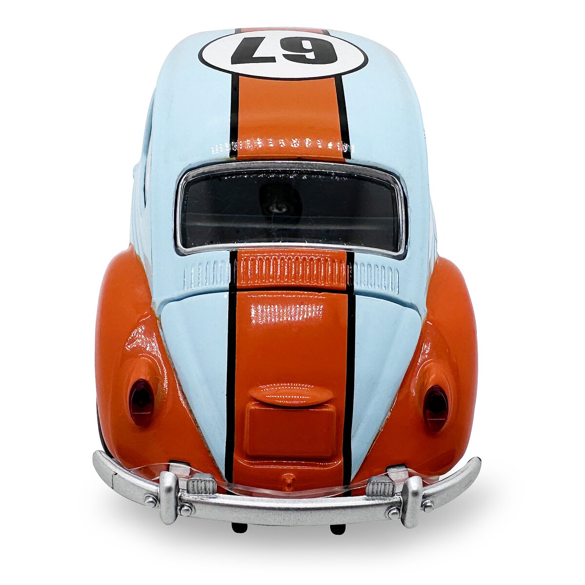 JAMARA Volkwagen Classical Beetle 1967 Diecast 1:28 light blue incl. Button cells