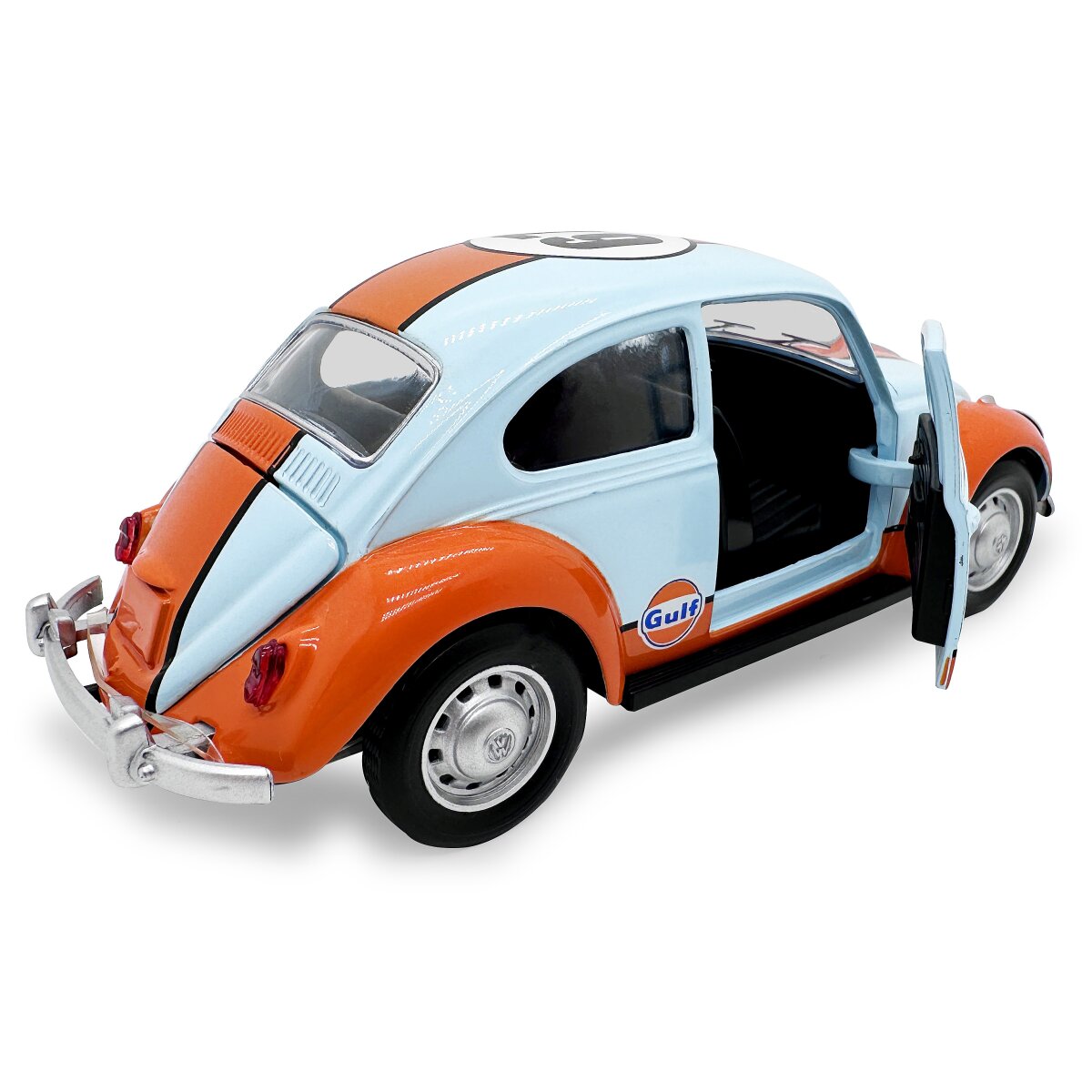 JAMARA Volkwagen Classical Beetle 1967 Diecast 1:28 light blue incl. Button cells