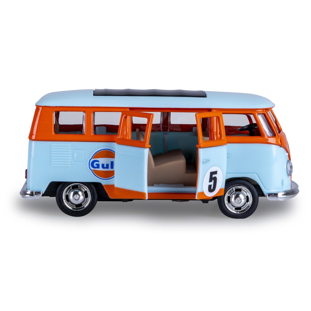 JAMARA Volkswagen T1 Diecast 1:38 light blue