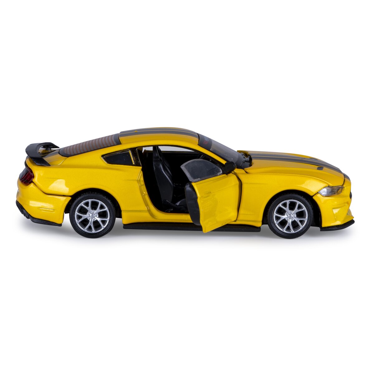 JAMARA Ford Mustang GT Diecast 1:42 yellow 2in1