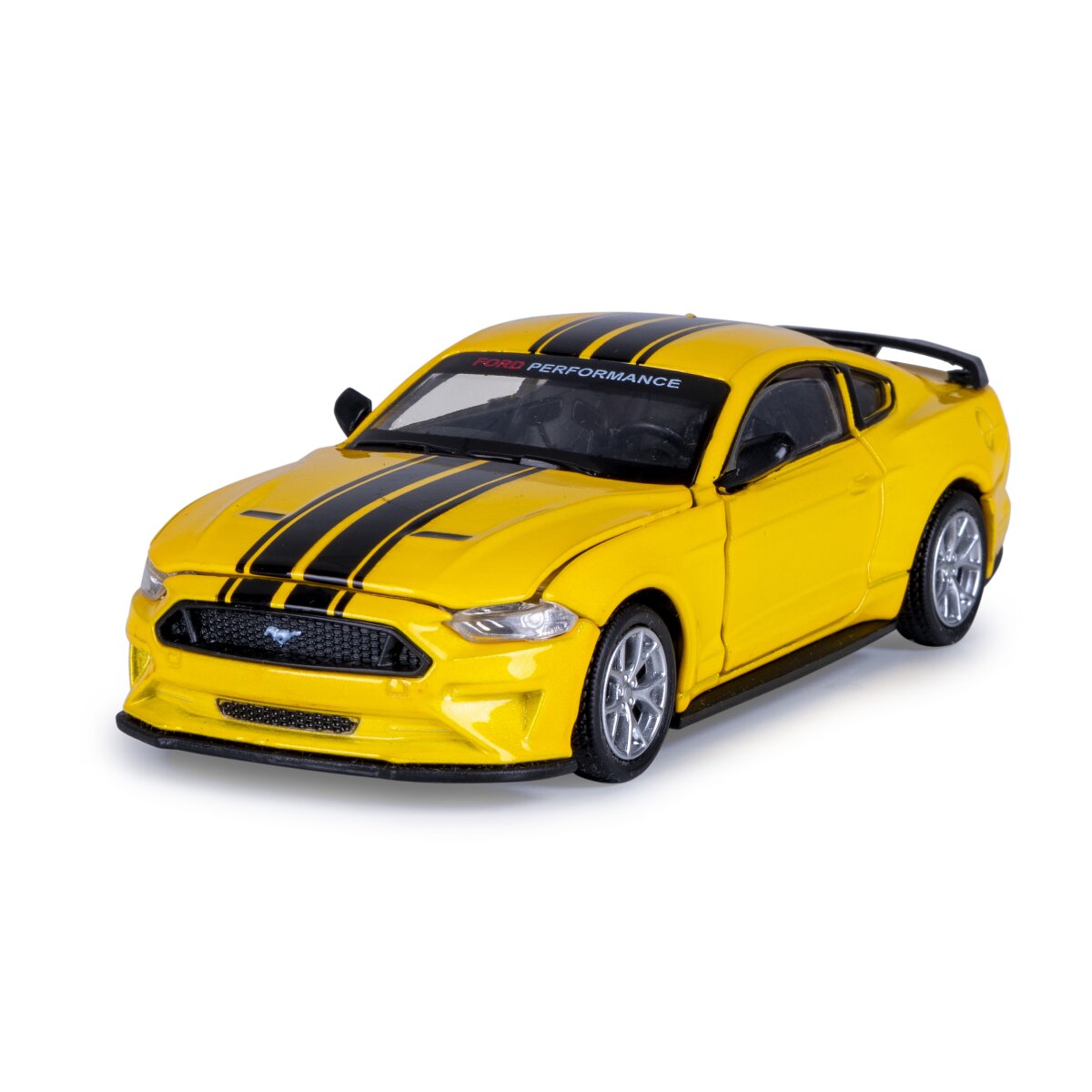 JAMARA Ford Mustang GT Diecast 1:42 yellow 2in1