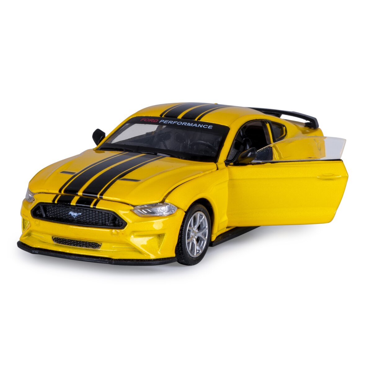 JAMARA Ford Mustang GT Diecast 1:42 yellow 2in1