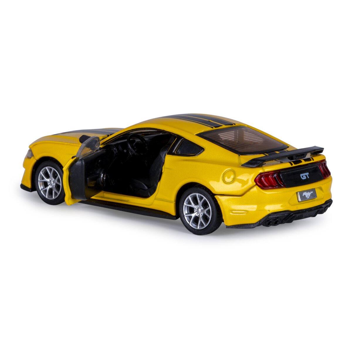 JAMARA Ford Mustang GT Diecast 1:42 yellow 2in1
