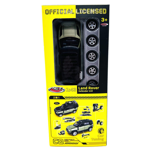 JAMARA Land Rover Defender 110 Diecast 1:43 green 2in1