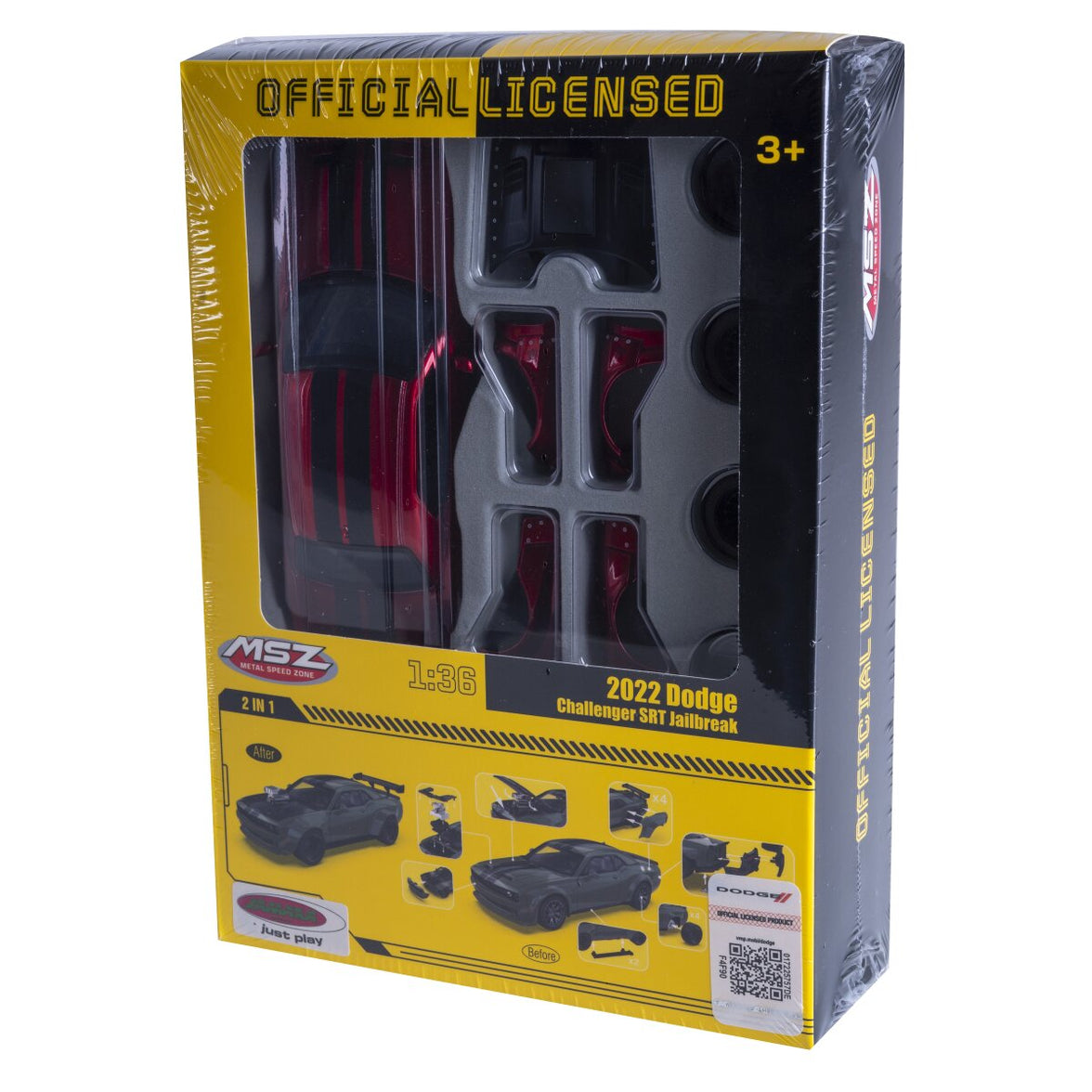 JAMARA Dodge Challenger SRT Jailbreak Diecast