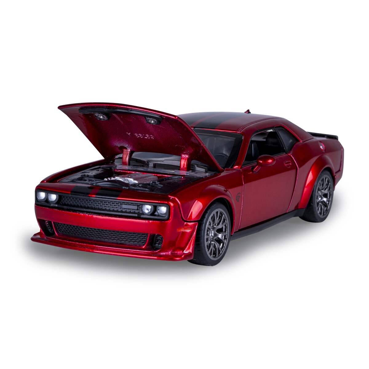 JAMARA Dodge Challenger SRT Jailbreak Diecast 1:36 red 2in1