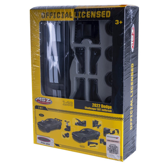 JAMARA Dodge Challenger SRT Jailbreak Diecast 1:36 black 2in1