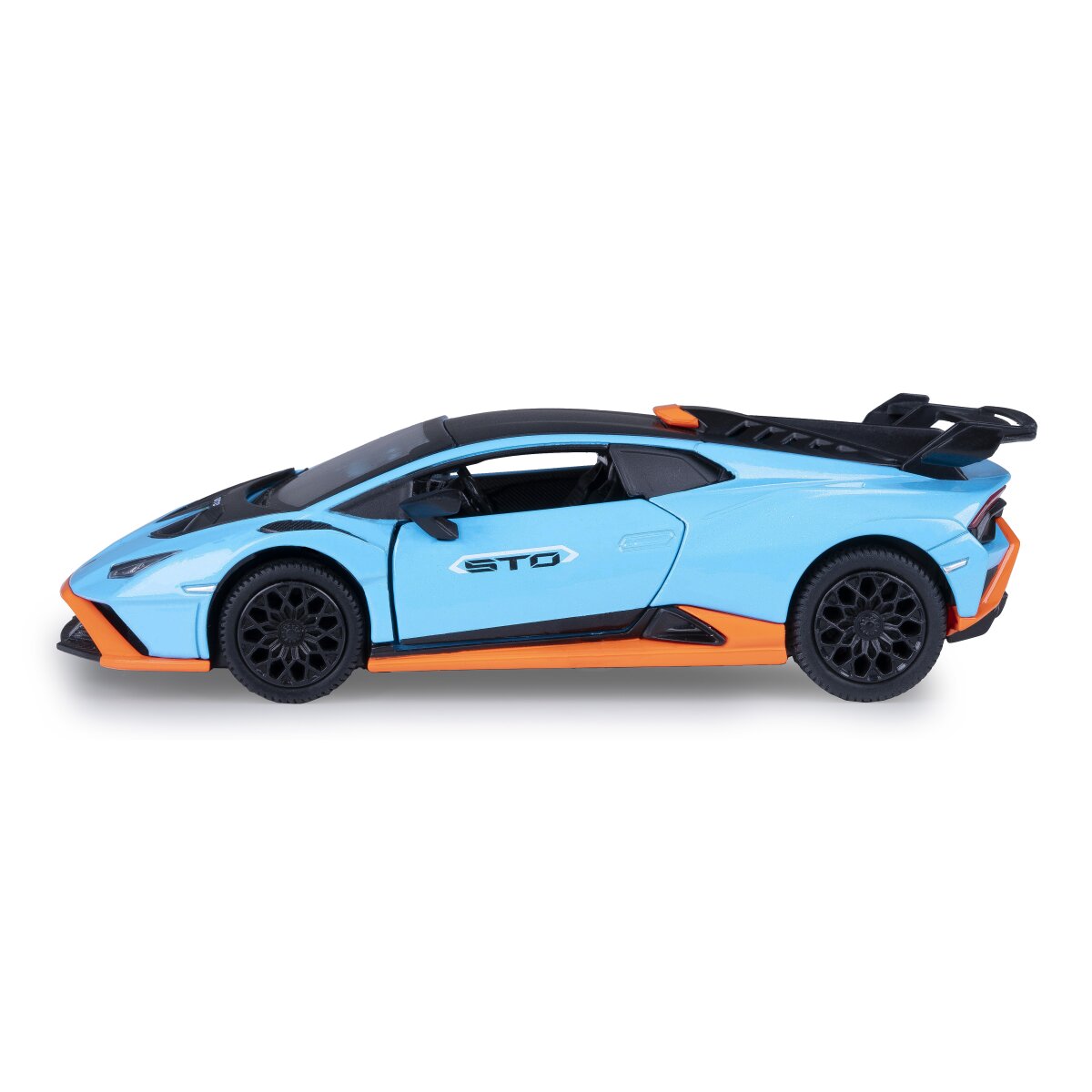 JAMARA Lamborghini Huracán STO Diecast 1:32 blue incl. Button cells