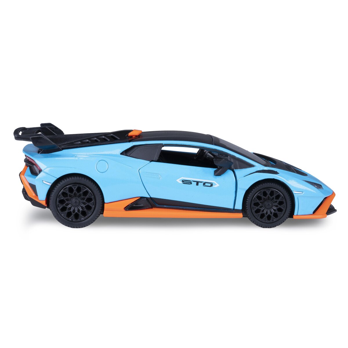 JAMARA Lamborghini Huracán STO Diecast 1:32 blue incl. Button cells