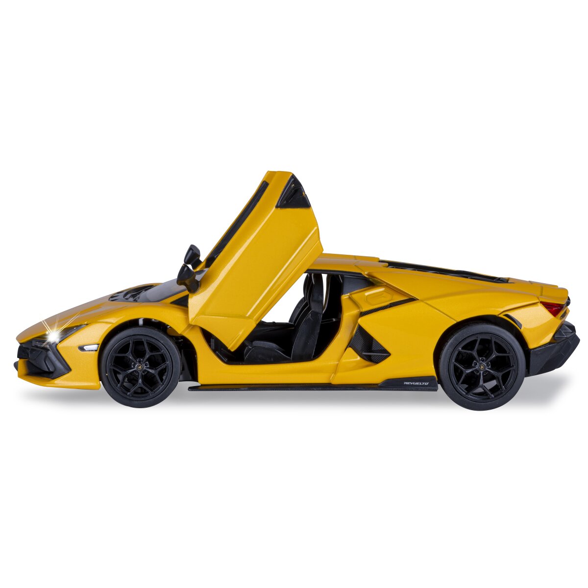 JAMARA Lamborghini Revuelto Diecast 1:24 yellow incl. Button cells