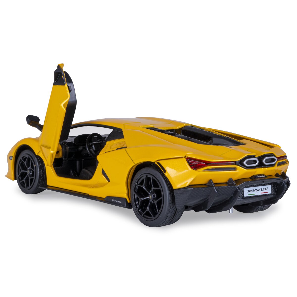 JAMARA Lamborghini Revuelto Diecast 1:24 yellow incl. Button cells