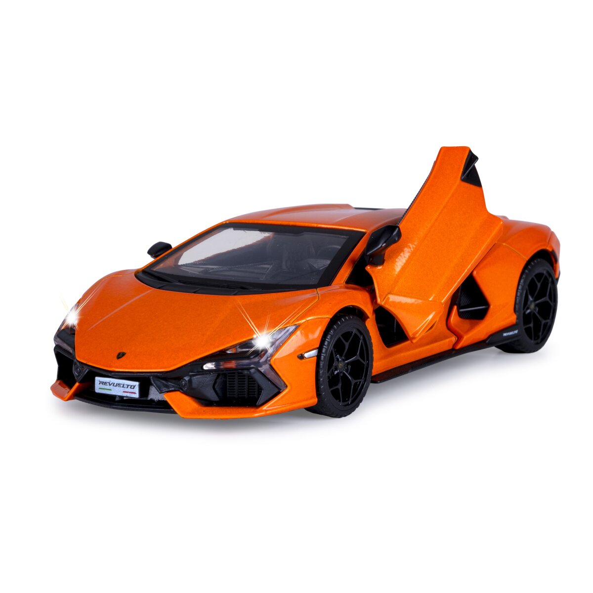 JAMARA Lamborghini Revuelto Diecast 1:32 orange incl. Button cells