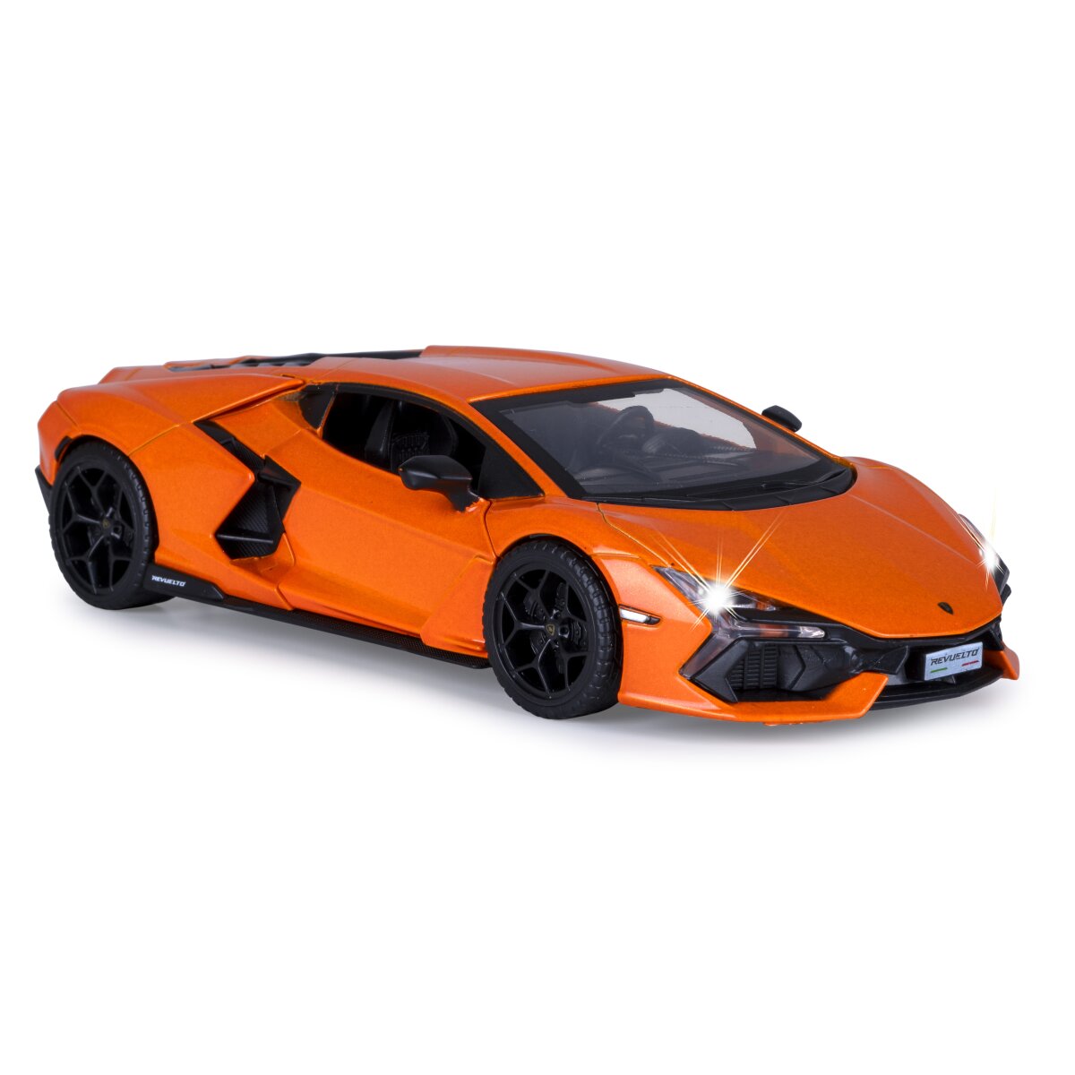 JAMARA Lamborghini Revuelto Diecast 1:32 orange incl. Button cells