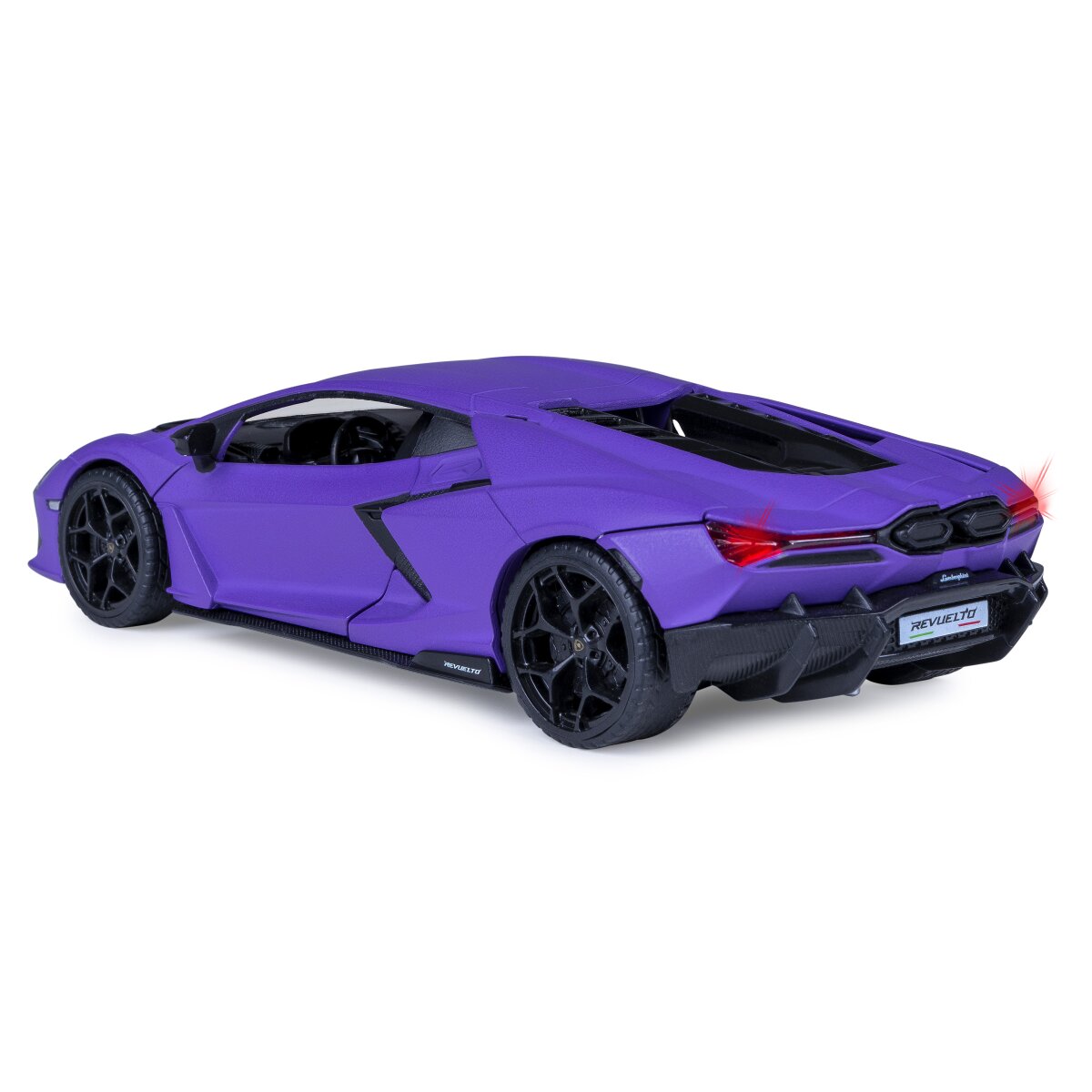 JAMARA Lamborghini Revuelto Diecast 1:32 purple incl. Button cells