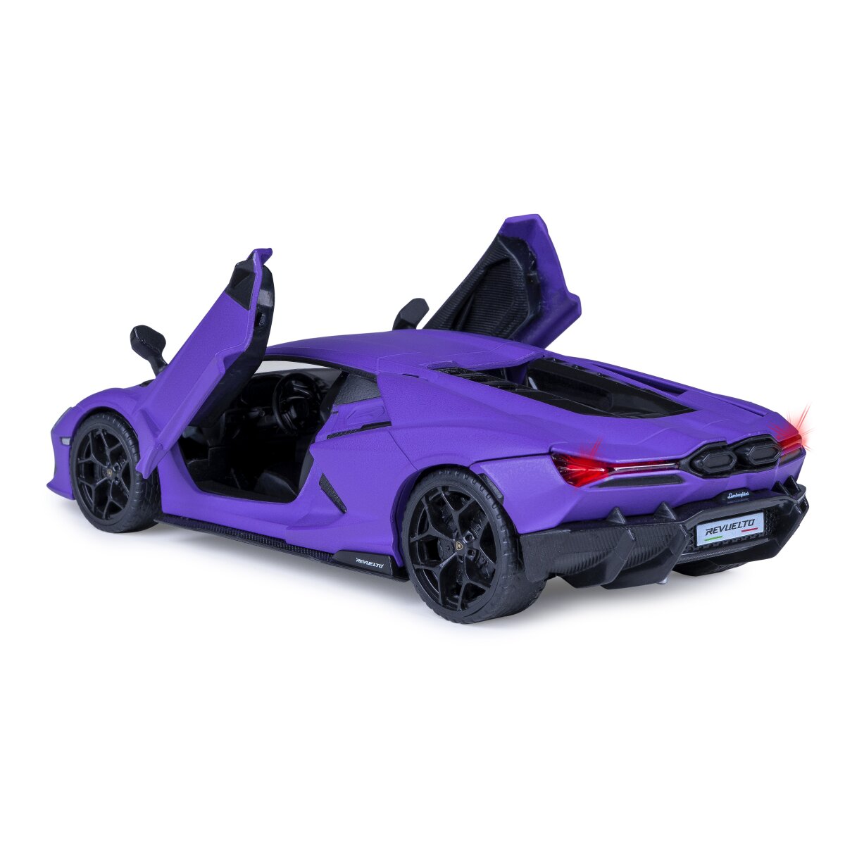 JAMARA Lamborghini Revuelto Diecast 1:32 purple incl. Button cells