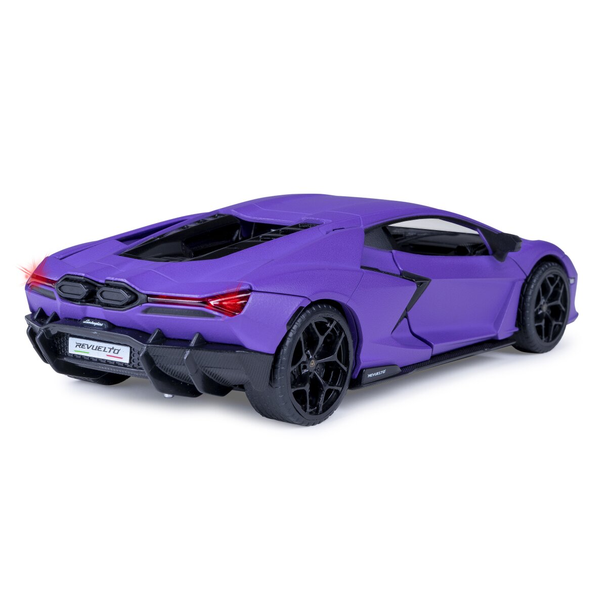 JAMARA Lamborghini Revuelto Diecast 1:32 purple incl. Button cells