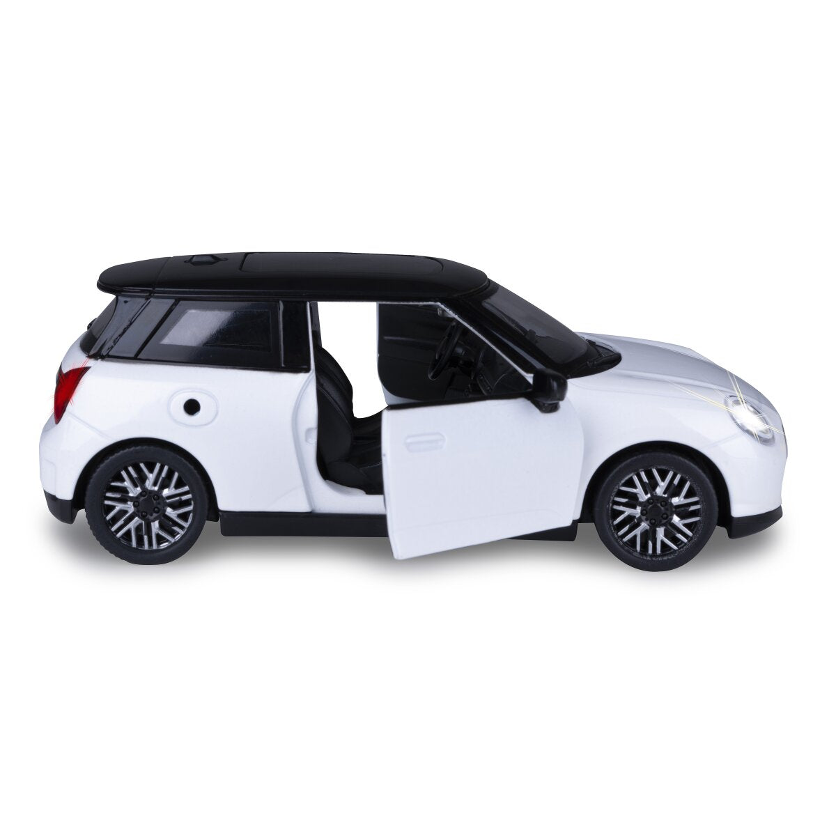 JAMARA BMW Mini Cooper Diecast 1:28 white incl. Button cells