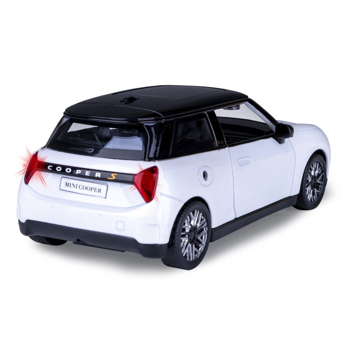 JAMARA BMW Mini Cooper Diecast 1:28 white incl. Button cells