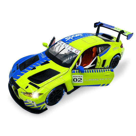 JAMARA BMW M4 GT3 Diecast 1:24 green incl. Button cells