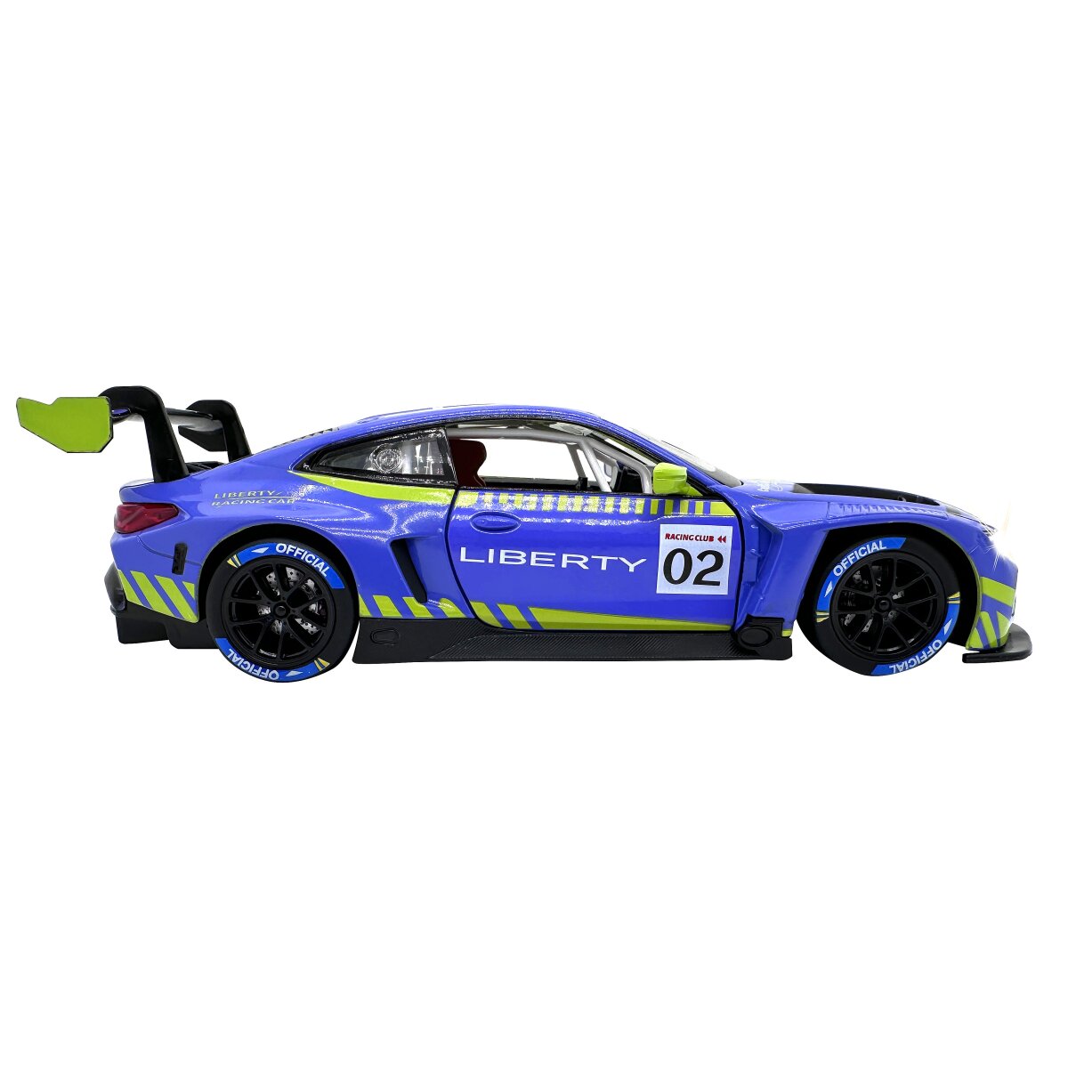 JAMARA BMW M4 GT3 Diecast 1:24 green incl. Button cells