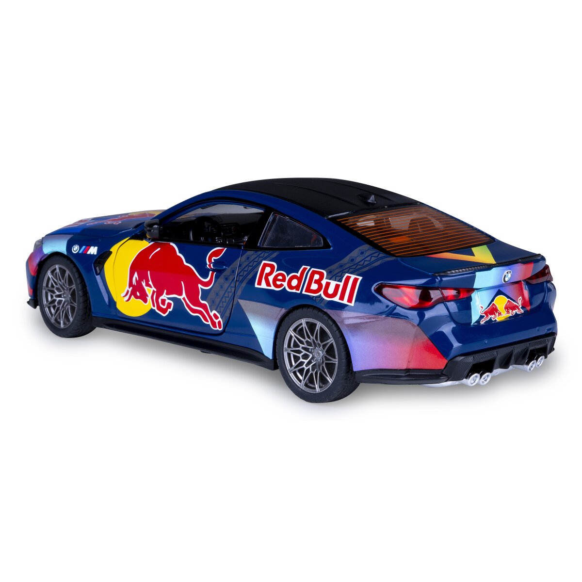 JAMARA BMW M4 Diecast 1:24 blue incl. Button cells