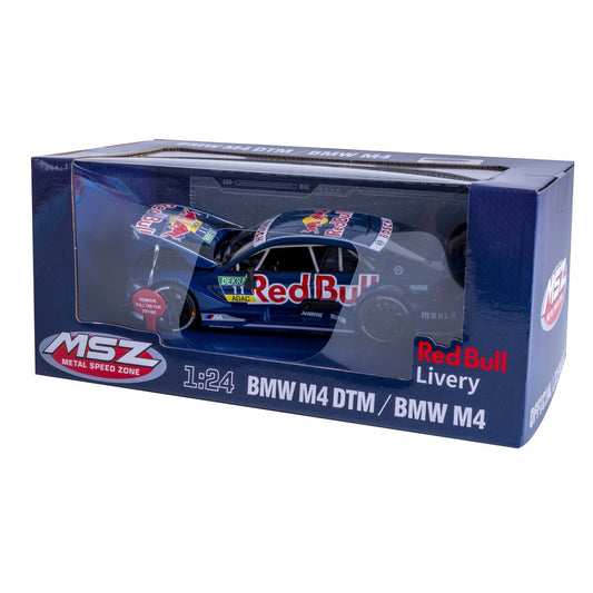 JAMARA BMW M4 DTM Diecast 1:24 blue incl. Button cells