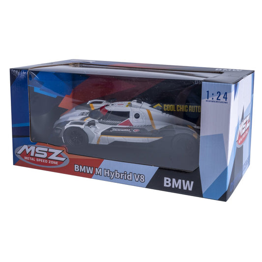 JAMARA BMW M Hybrid V8 Diecast 1:24 grey incl. Button cells