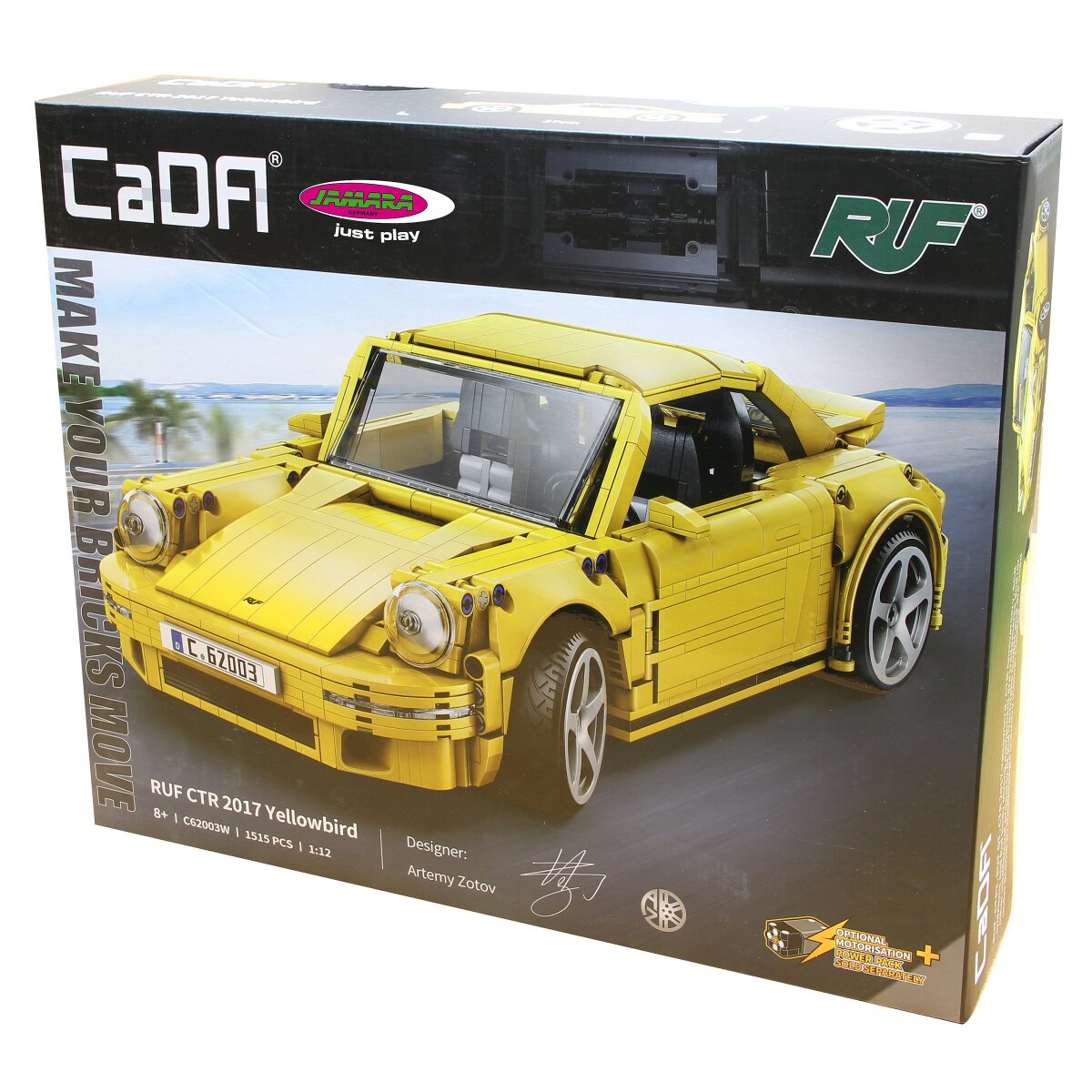 JAMARA CaDA RUF CTR 2017 Yellowbird 1:12 yellow Bricks