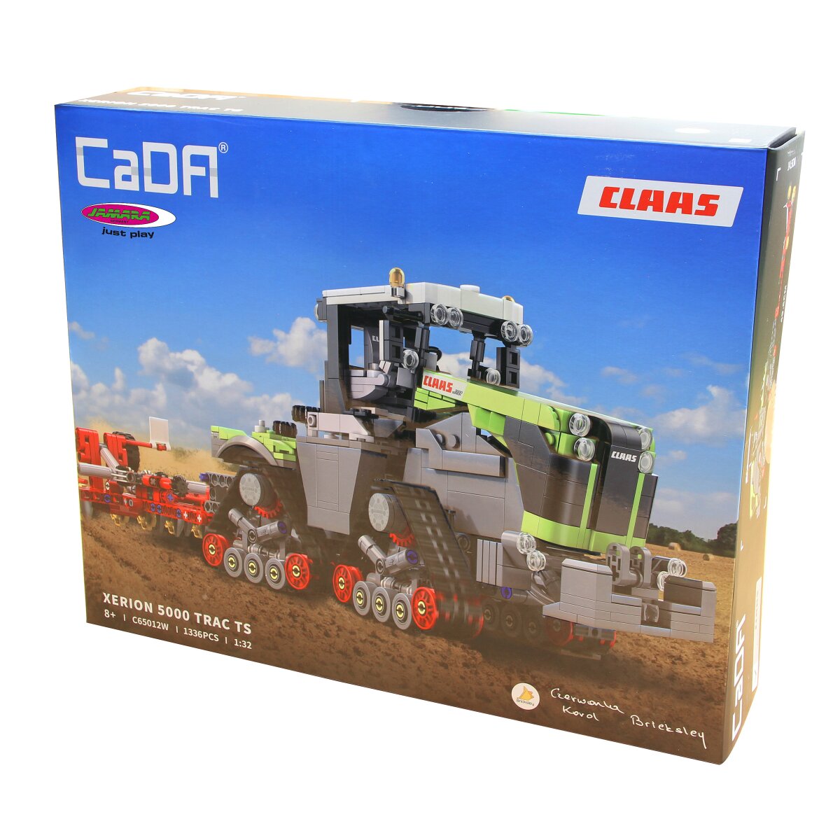 JAMARA CaDA Claas Xerion 5000 Trac TS 1:32 Bricks