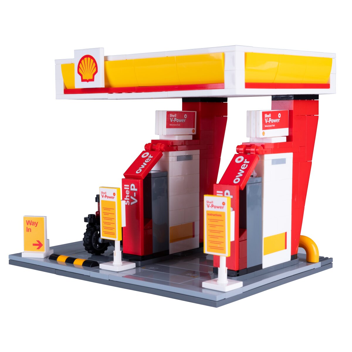JAMARA CaDA Shell Gas station Bricks