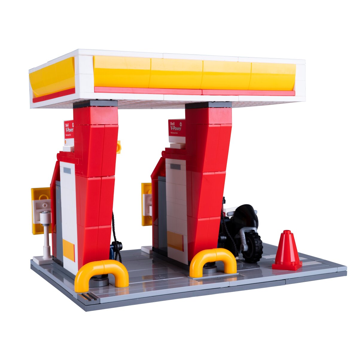 JAMARA CaDA Shell Gas station Bricks