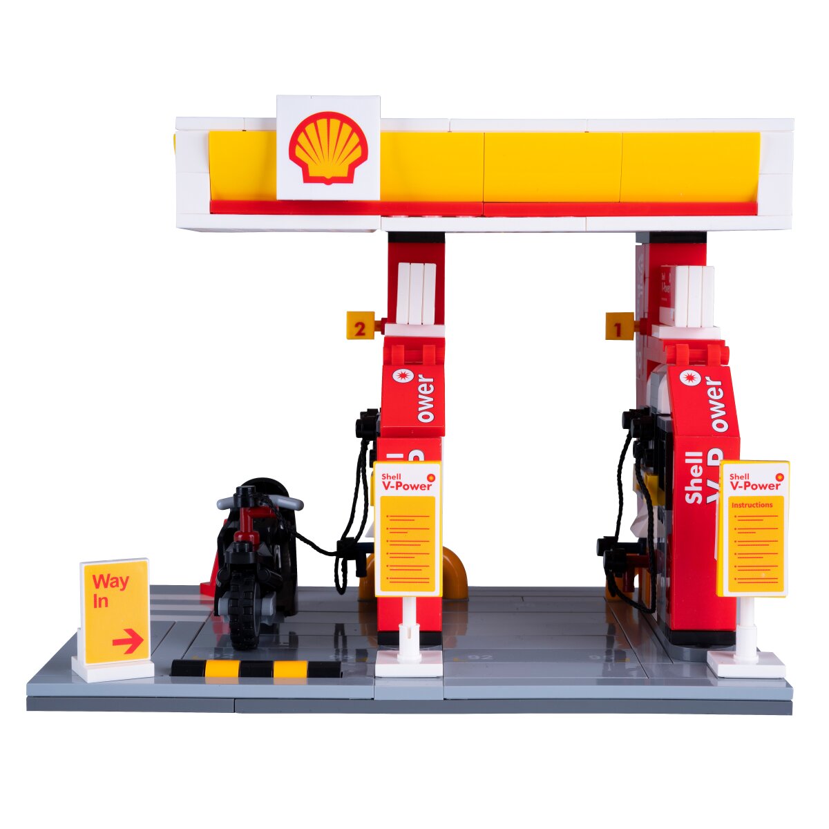 JAMARA CaDA Shell Gas station Bricks