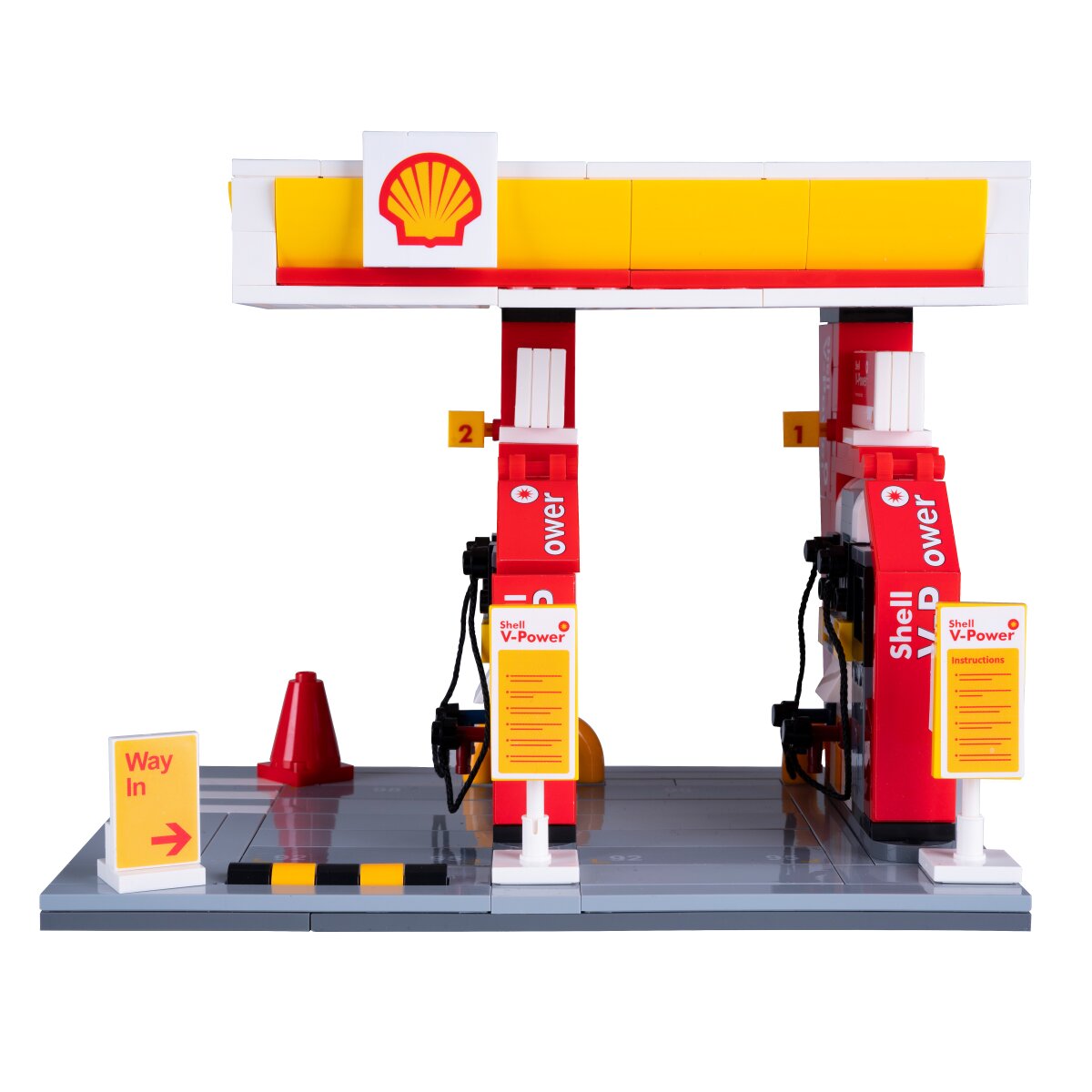 JAMARA CaDA Shell Gas station Bricks