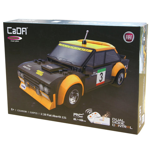 JAMARA CaDA Fiat Abarth 131 1:20 black 2,4GHz Bricks