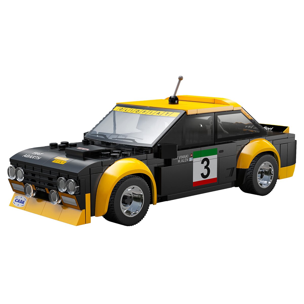 JAMARA CaDA Fiat Abarth 131 1:20 black 2,4GHz Bricks