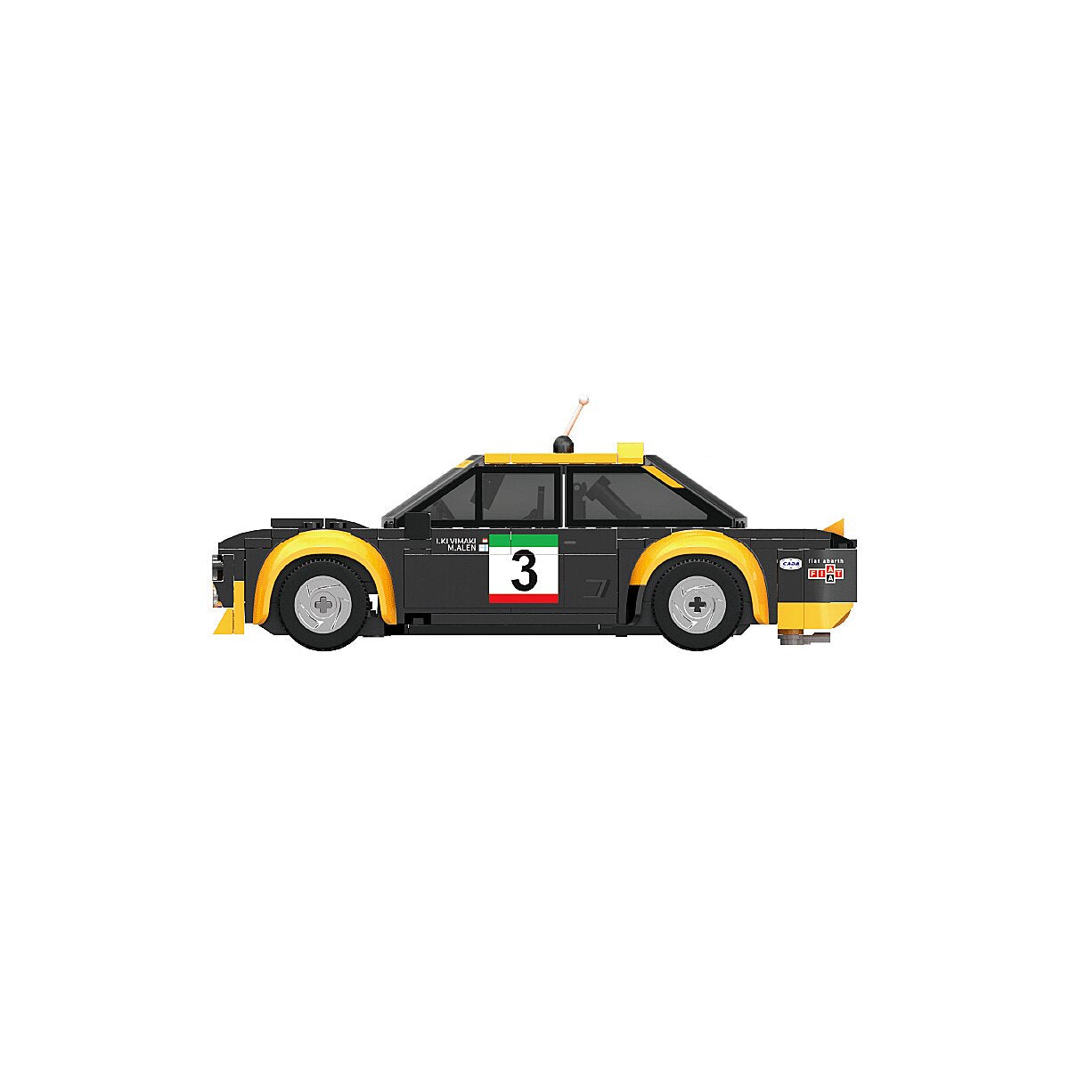 JAMARA CaDA Fiat Abarth 131 1:20 black 2,4GHz Bricks