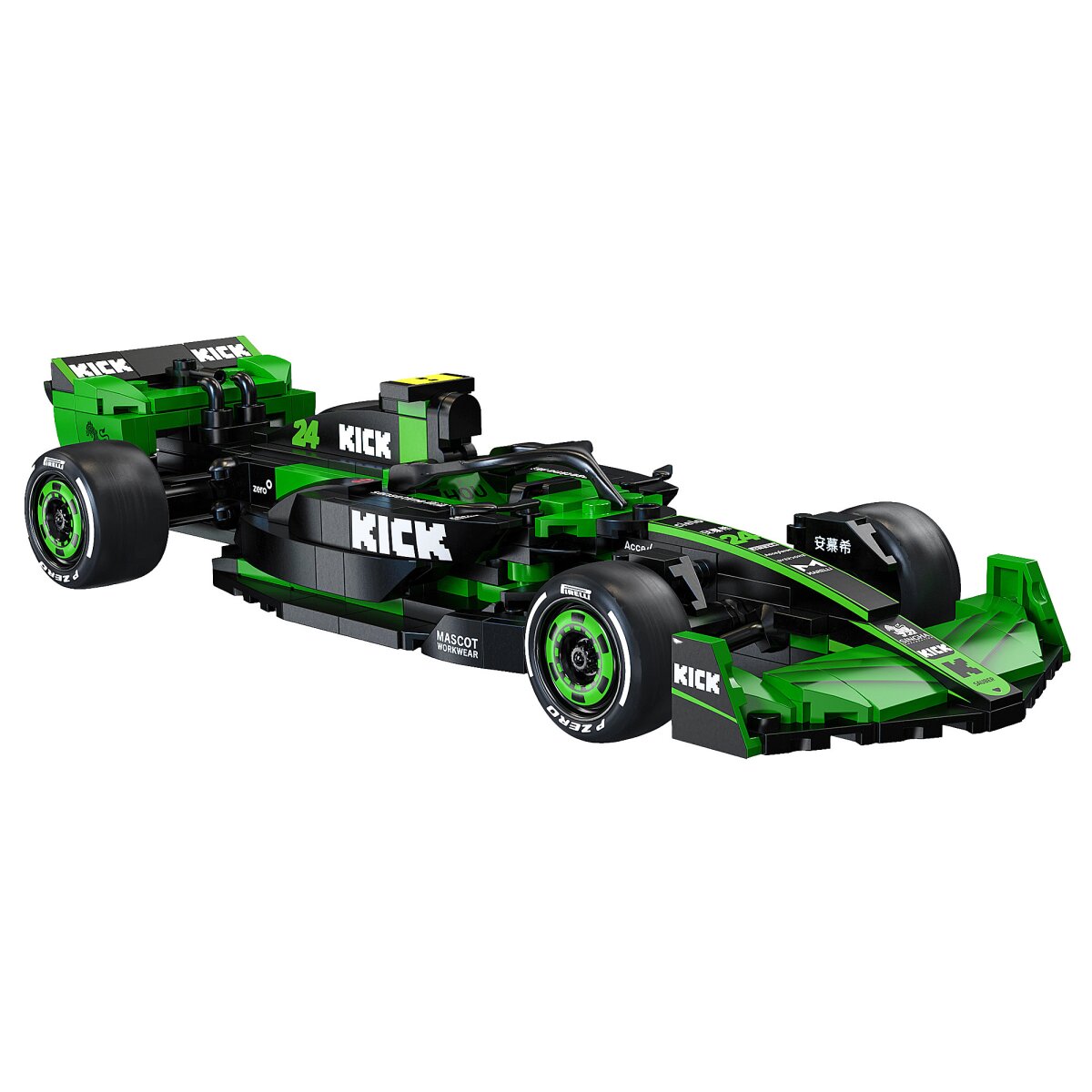 JAMARA CaDA KICK Sauber F1® Team C44 - 2024 1:24 green Bricks