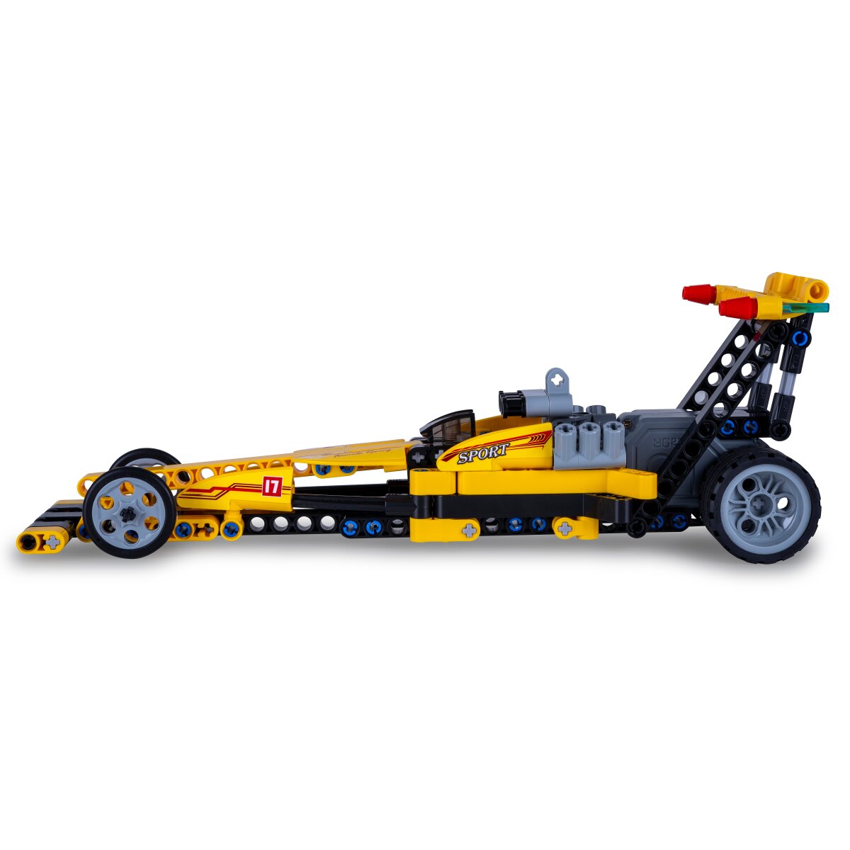 JAMARA CaDA Drag Racing yellow Bricks