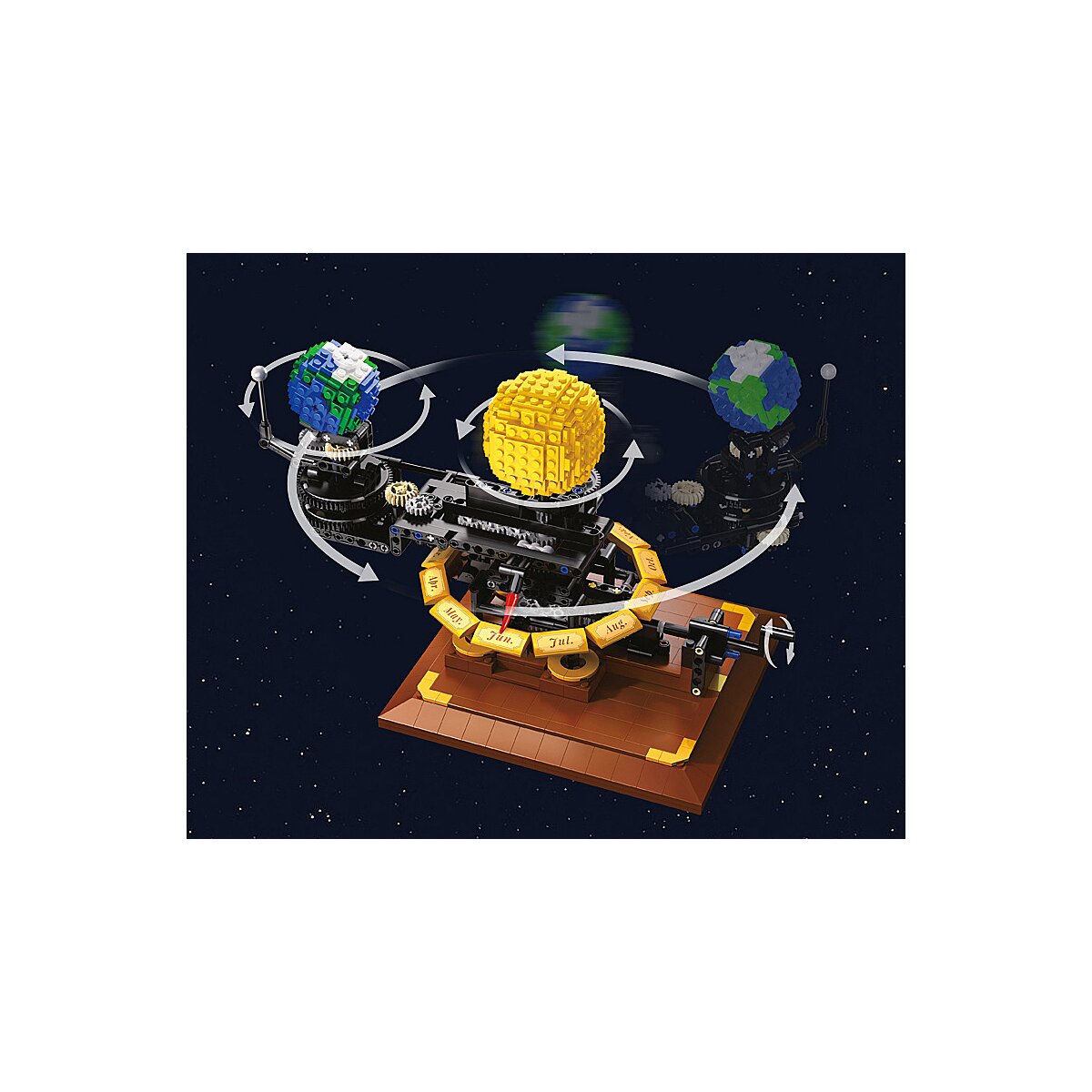 JAMARA CaDA Solar System Bricks
