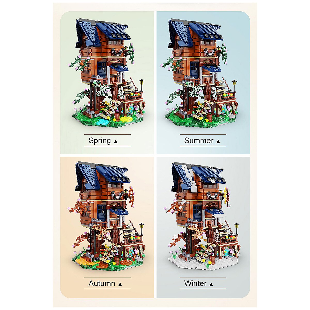 JAMARA CaDA Tree house 4 seasons Bricks