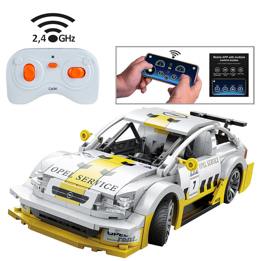 JAMARA CaDA Opel Astra V8 Coupe 1:20 white 2,4GHz Bricks