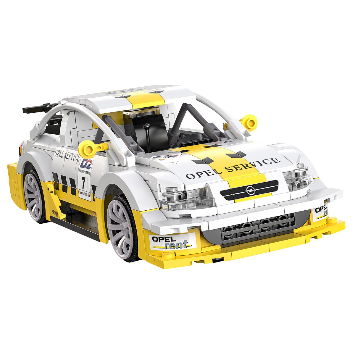 JAMARA CaDA Opel Astra V8 Coupe 1:20 white 2,4GHz Bricks