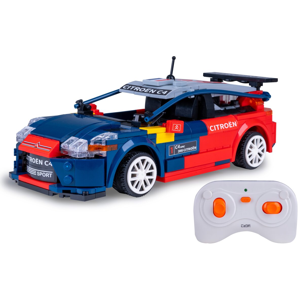 JAMARA CaDA 2008 Citroën C4 WRC 1:20 2,4GHz Bricks