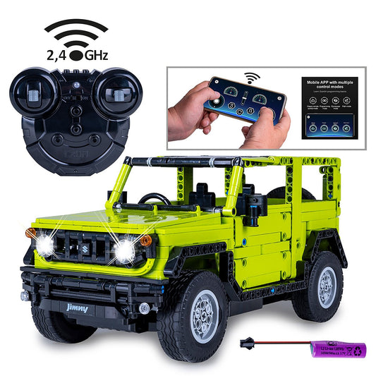 JAMARA CaDA Suzuki Jimny 1:12 green 2,4GHz Bricks