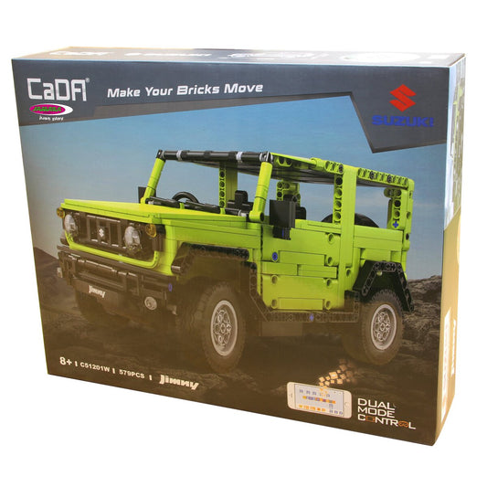 JAMARA CaDA Suzuki Jimny 1:12 green 2,4GHz Bricks