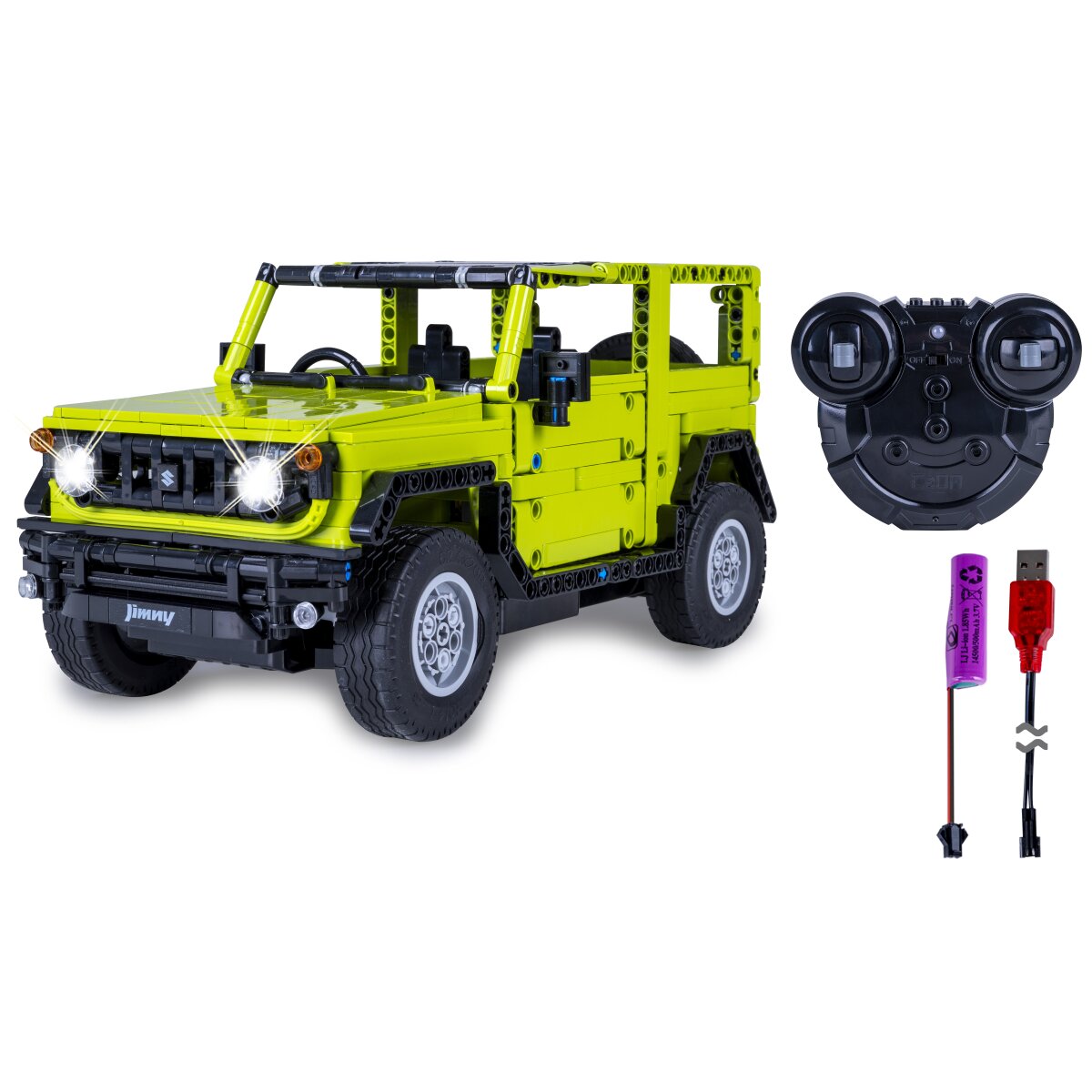 JAMARA CaDA Suzuki Jimny 1:12 green 2,4GHz Bricks